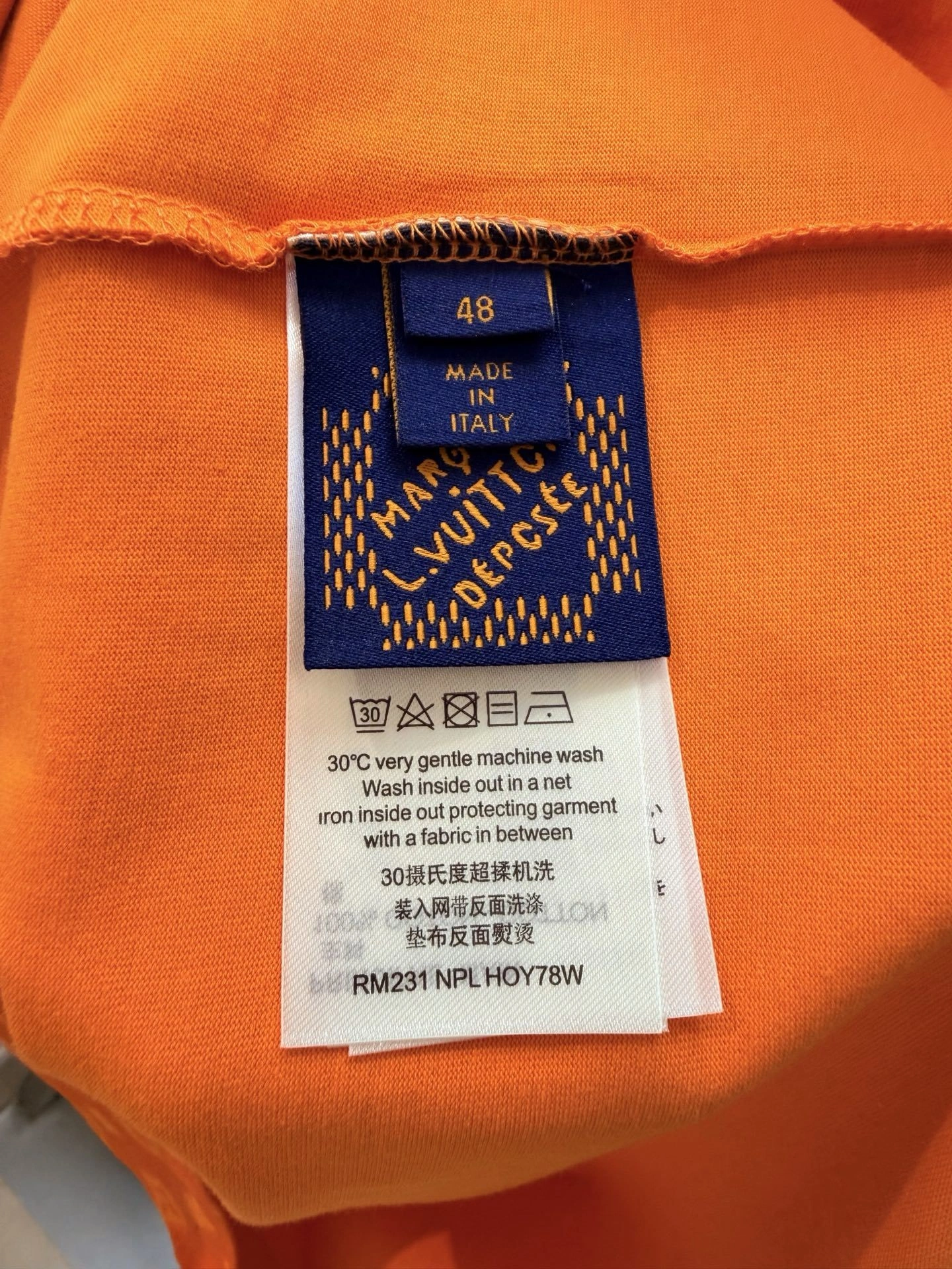 wg.luxury-- 8V Monogram Cotton oversized item:F-F409A0808H